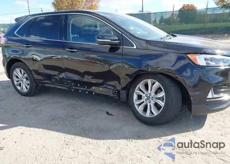 2020 Ford Edge Titanium из США, поврежденный, VIN 2FMPK4K92LBA15514